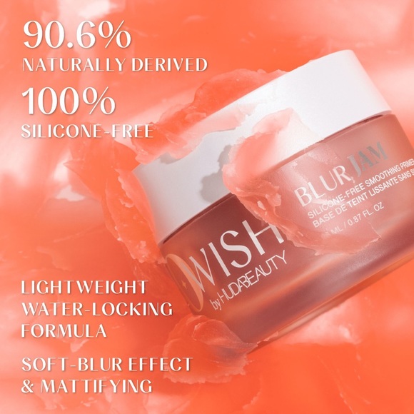 HUDA BEAUTY || GloWish Blur Jam Silicone-Free Smoothing Primer ✨ - Picture 2 of 7